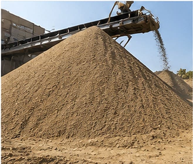 M-Sand aggregate